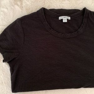 James Perse Cotton Crepe Tee